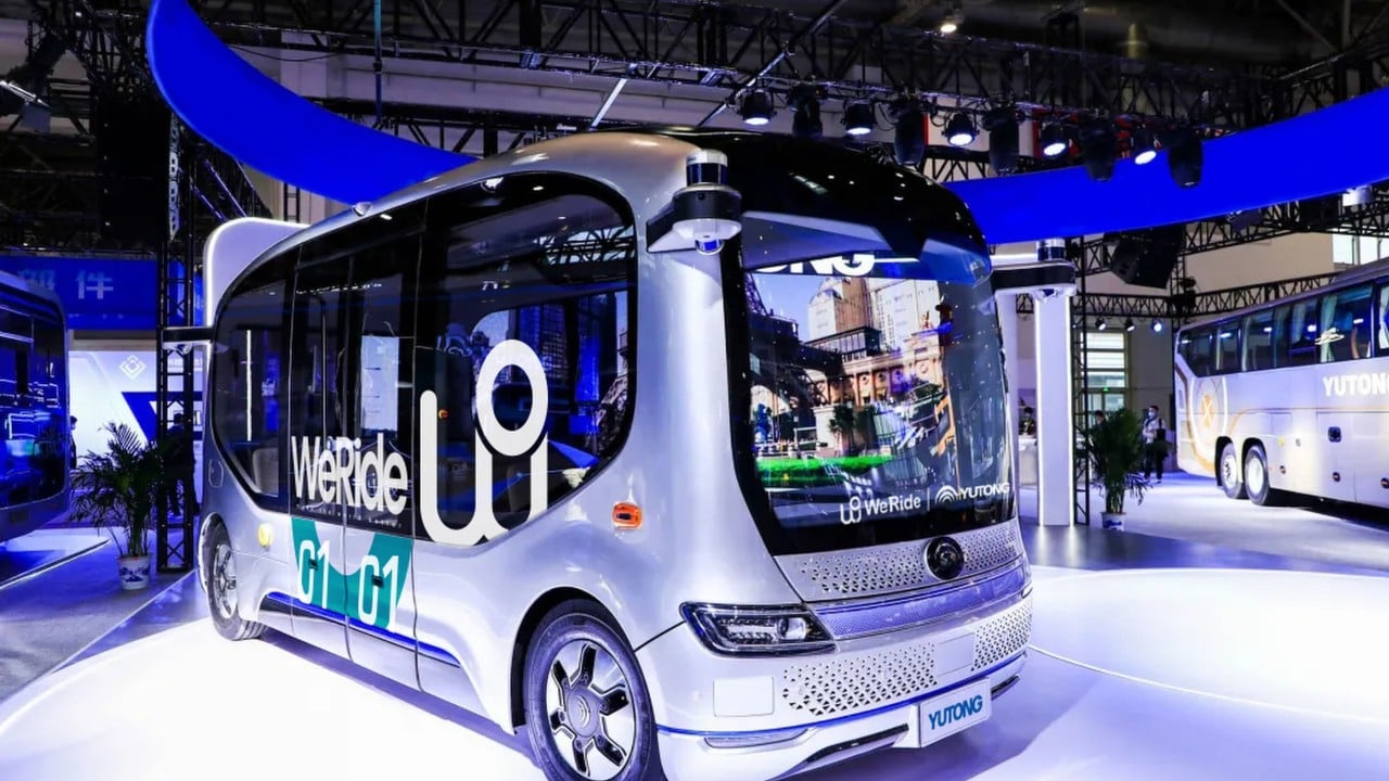 Self-driving start-up WeRide raises US$200m from top Chinese bus maker