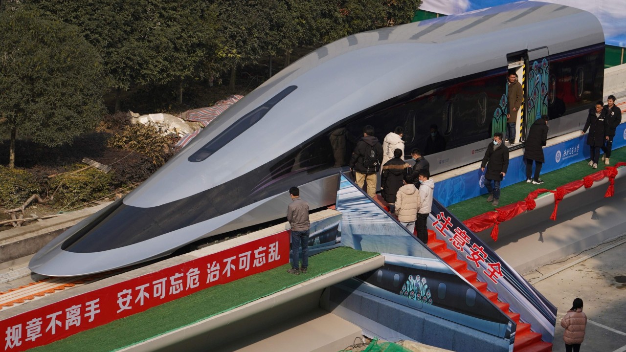 Image for Is this Chinese prototype the shape of maglev train tech to come?