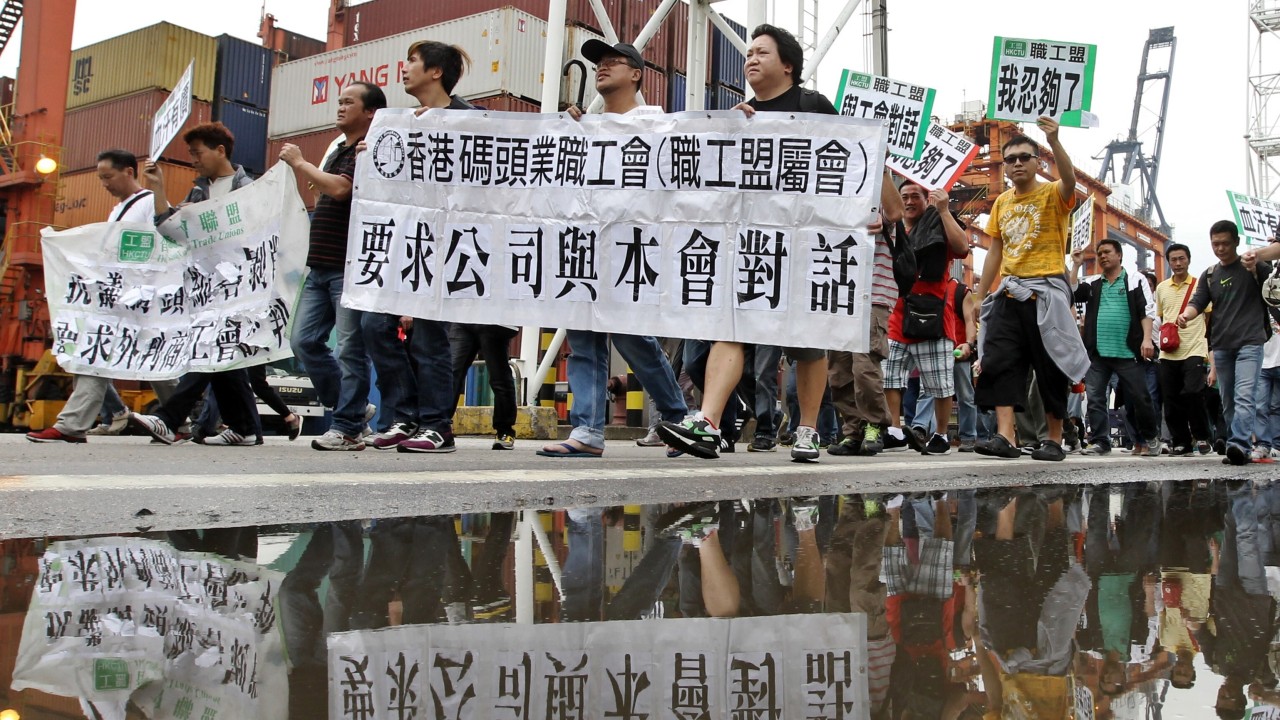 Opposition trade union took on Hong Kong tycoons over the decades but finally met its match with Beijing