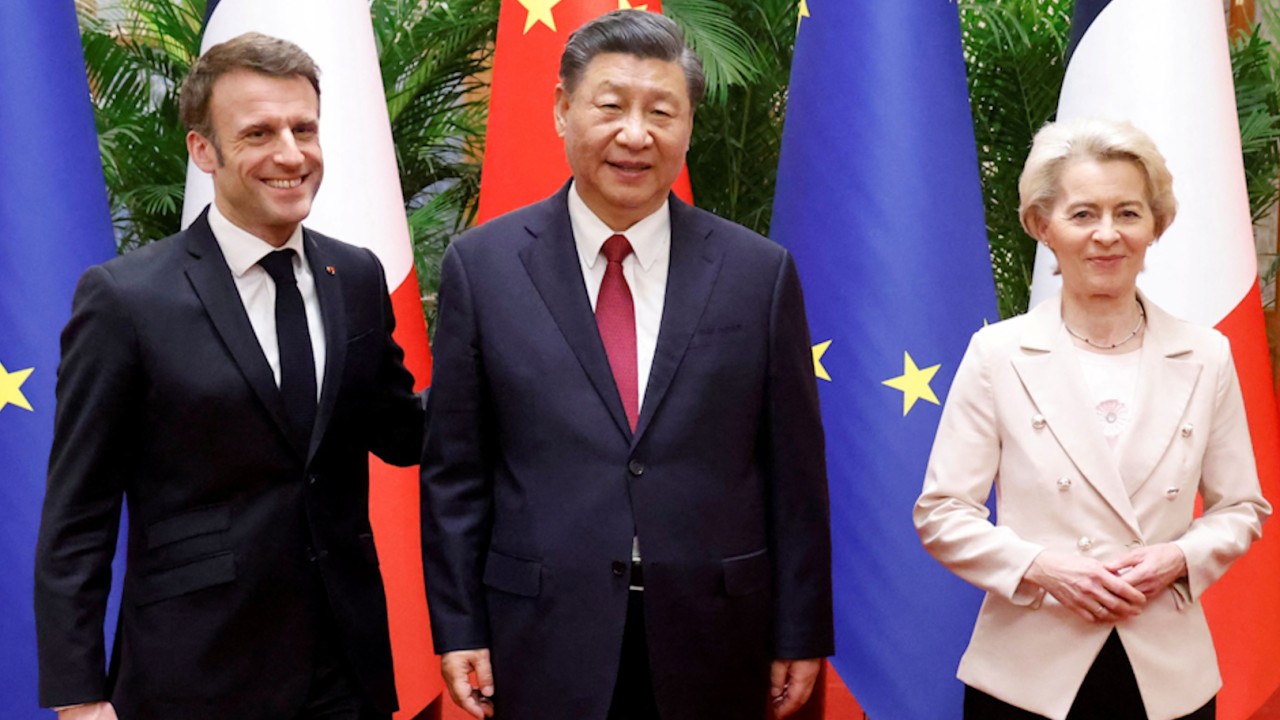 Chinese President Xi Jinping arrives in Paris with EU trade, Ukraine among hot button issues on table