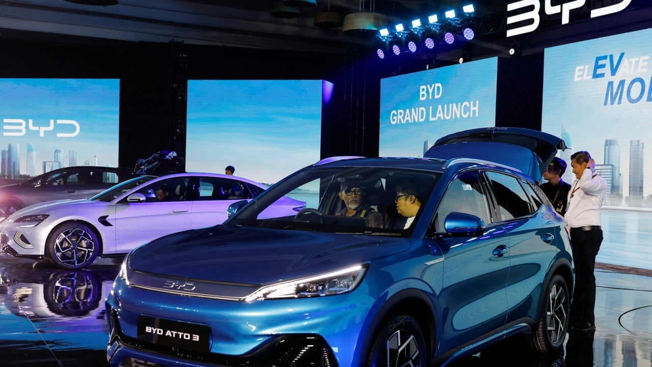 China’s BYD launches cheaper plug-in hybrid EV to lure customers away from petrol-powered rivals by Volkswagen, Toyota