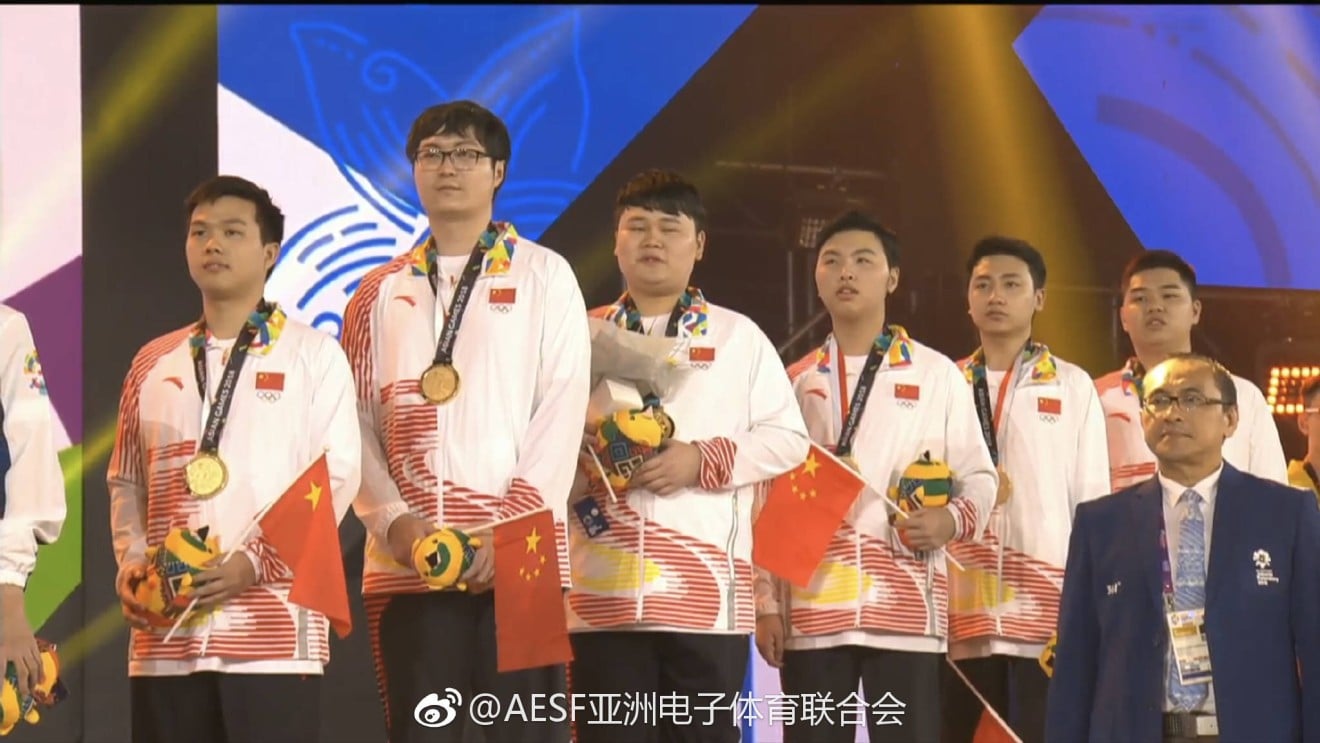 China takes first esports gold at the Asian Games in Arena