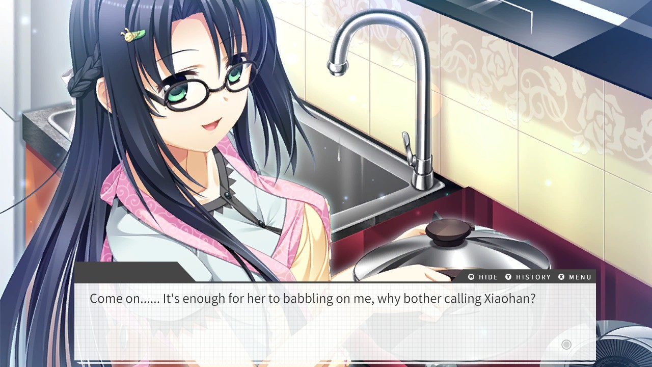 She’s Xiaohan. Maybe she’s just sweet. Or maybe her convenient appearances are too convenient. (Picture: NVLMaker)