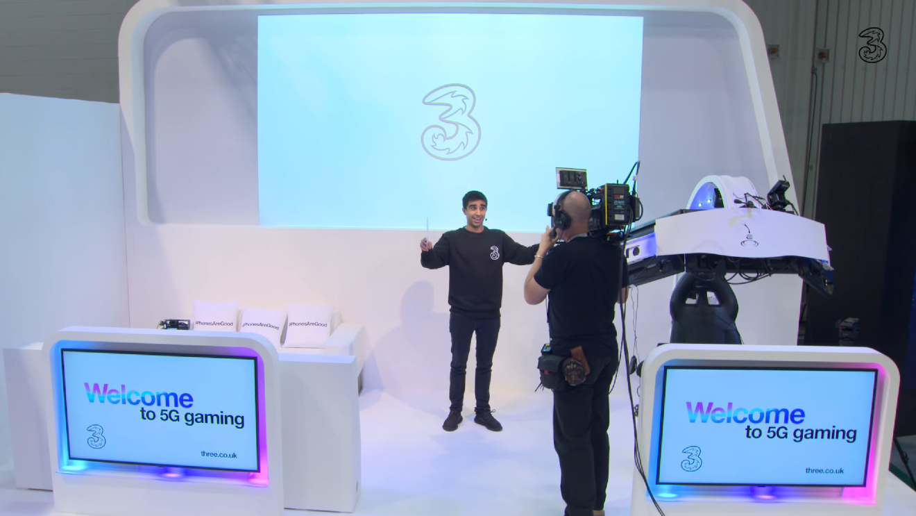 Huawei and Three organized the first esports streaming event over 5G in London on January 9, 2018. (Picture: Screenshot from YouTube)