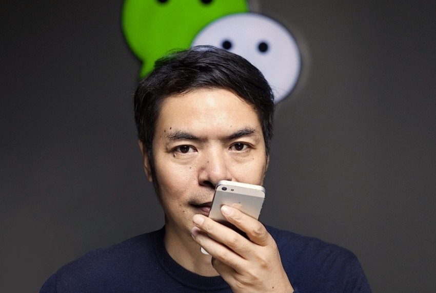 Creator of WeChat Zhang Xiaolong, also known as Allen Zhang, looking at you like you’re an app about to be blocked. (Picture: Tencent)