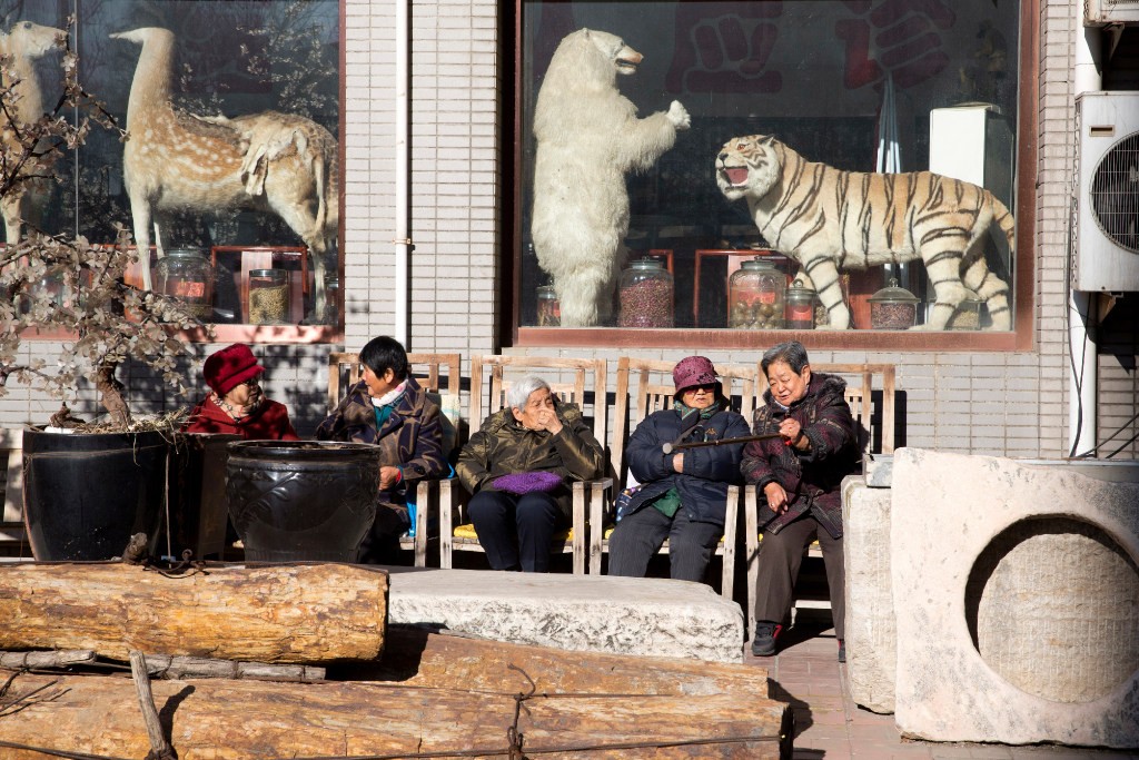 WeChat says older people living in China's rural areas are more likely to spread fake news. (Picture: AP Photo/Ng Han Guan)