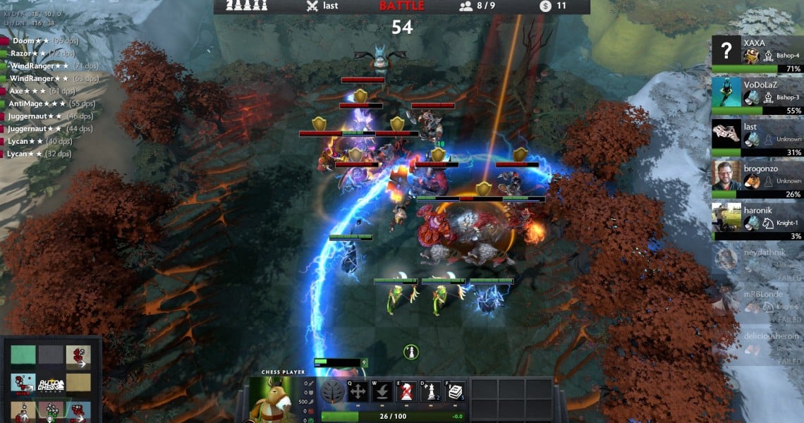 While writing this story in February 2019, Dota Auto Chess had more than 150,000 concurrent players at any given point of the day. (Picture: Valve)