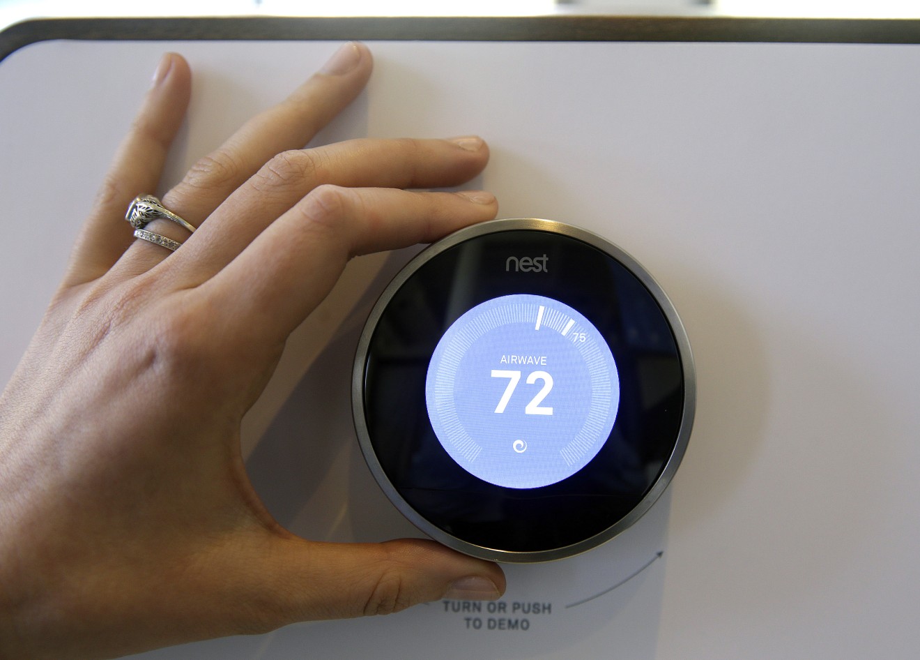 Google forgot to inform its Nest camera users that the camera has a secret microphone inside. (Picture: AP Photo/Eric Risberg)