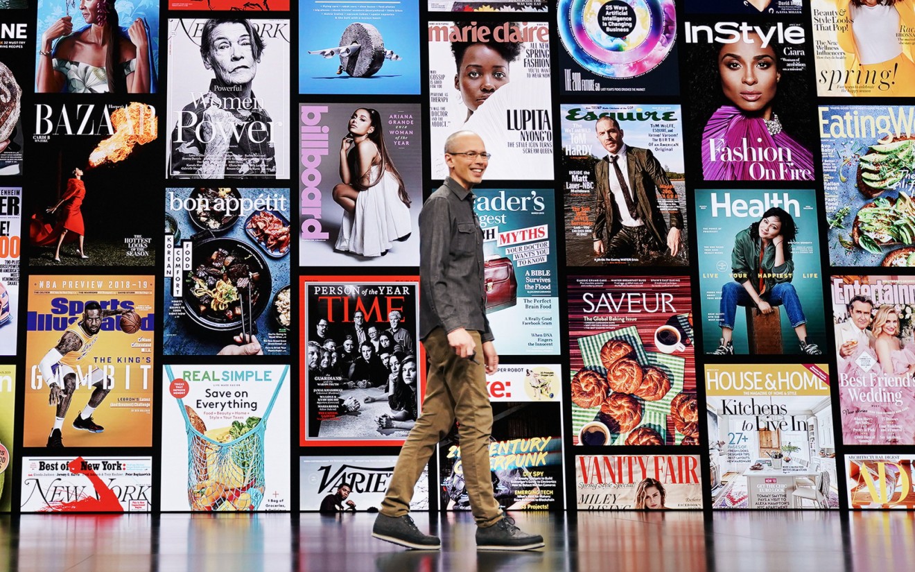 Apple News+ bundles over 300 publications into a subscription service. (Picture: Apple)