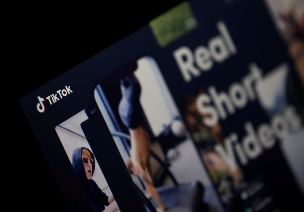 Chinese short video app TikTok now has more than 500 million monthly active users worldwide. (Picture: Reuters)