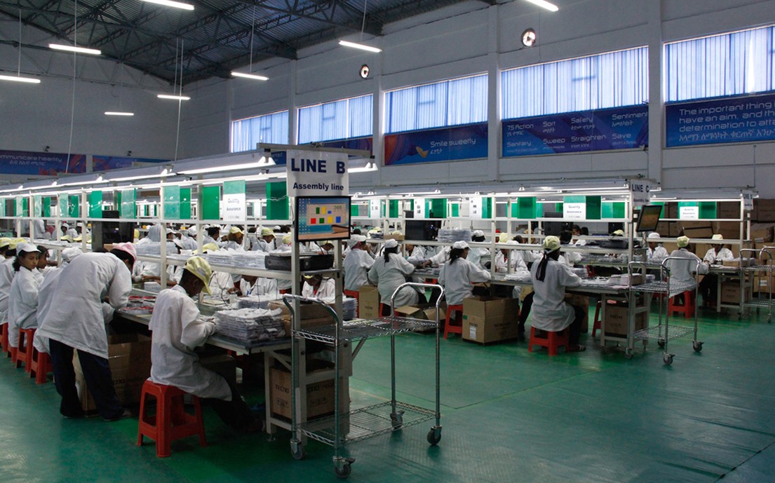 Transsion Holdings, the largest mobile phone supplier in Africa, operates its own handset factory in Ethiopia. (Picture: Handout)