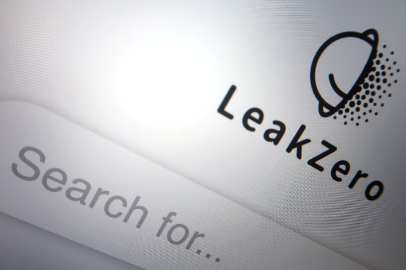 In addition to a secure messaging app, LeakZero also has a search engine that doesn't track users. (Picture: Florence Lo/Reuters)