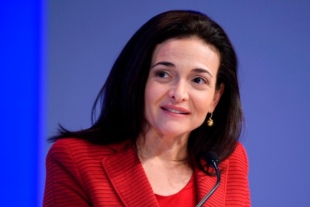 Sheryl Sandberg, Chief Operating Officer (COO) of Facebook, at the World Economic Forum on January 18, 2017. (Picture: AFP)