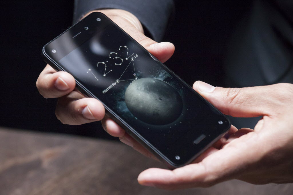 Amazon ended up having US$83 million worth of unsold Fire Phone inventory. (Picture: David Ryder/AFP)
