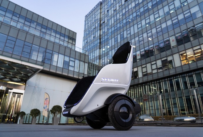 The maximum speed the S-Pod can go is 24 miles per hour. (Picture: Segway Ninebot)