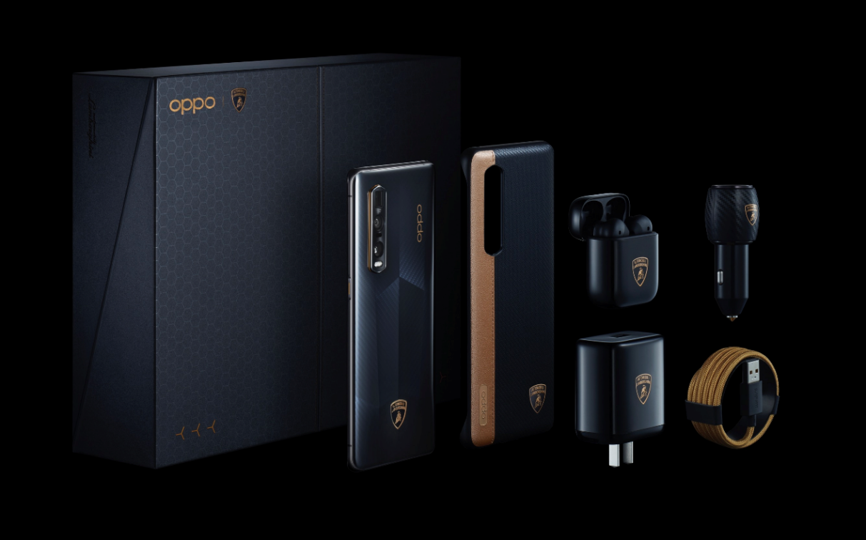 If you’re into cars, the Find X2 Pro also has a special Automobili Lamborghini Edition. (Picture: Oppo)