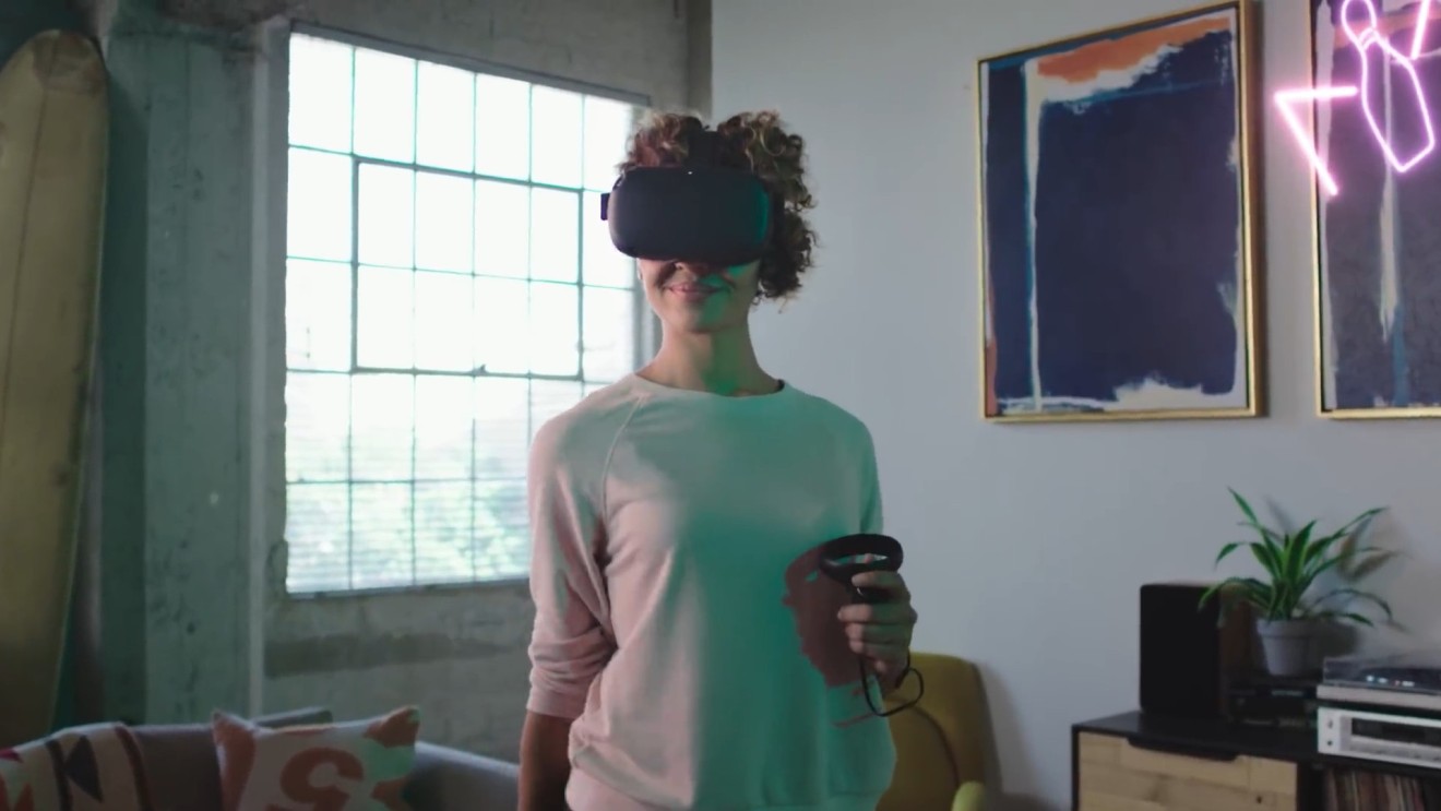 The Oculus Quest was the second best selling VR headset of 2019, only trailing Sony’s PlayStation VR. (Picture: Oculus)