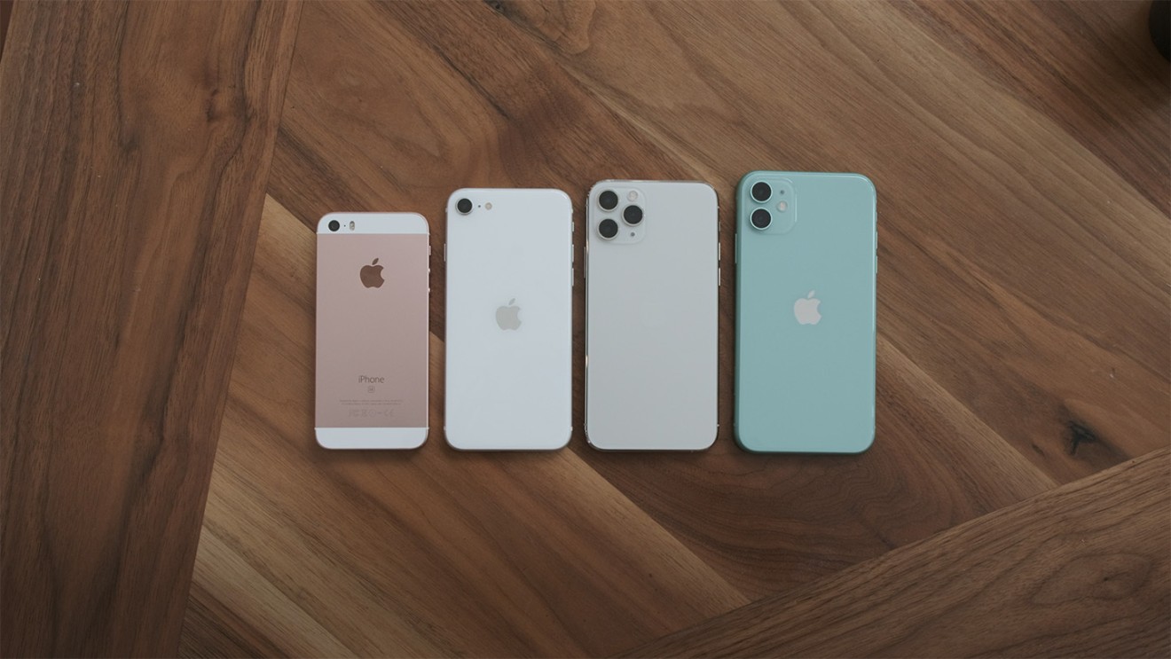 The new iPhone SE has an updated back design that looks similar to the iPhone 11 series.
