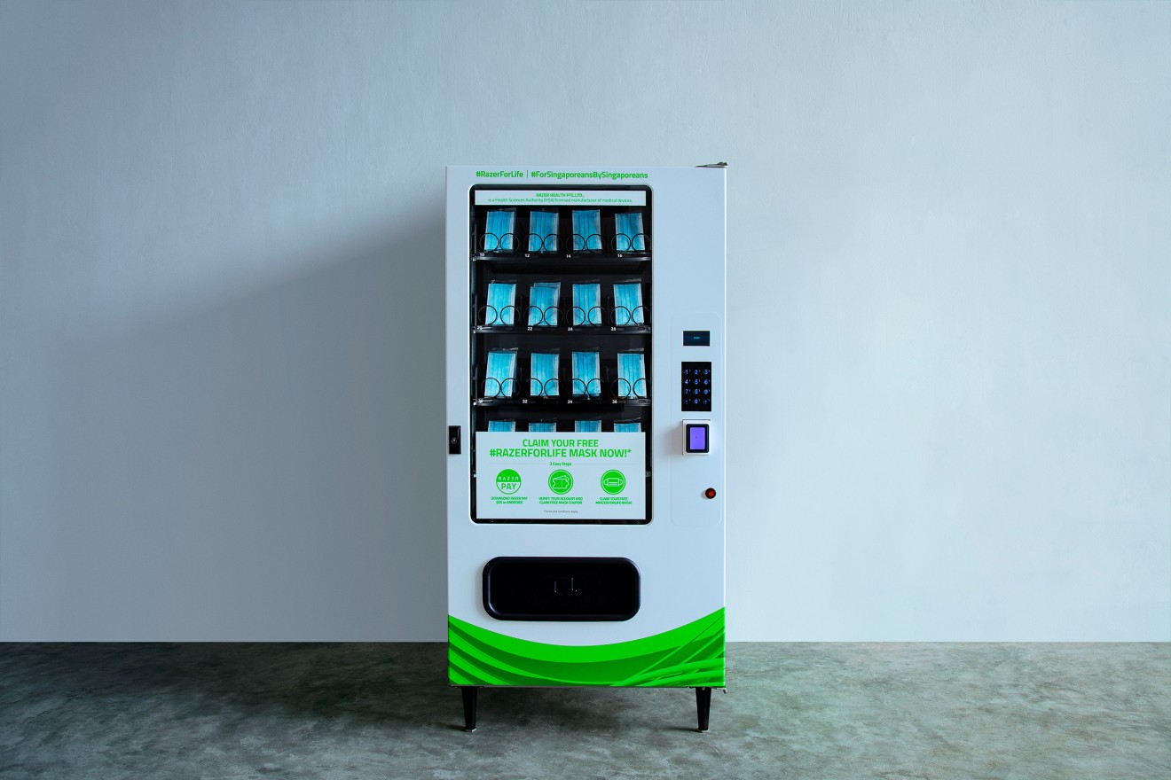 Razer unveils mask vending machines to help fight the coronavirus in