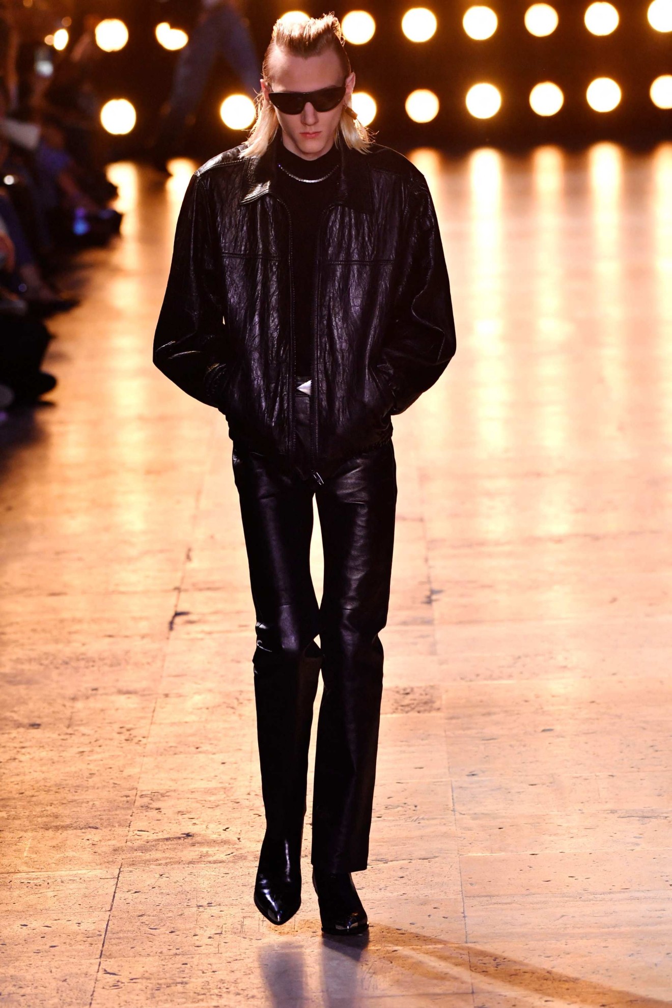 70s Hedi slimane David Bowie SOHO リブレザー 70s Hedi slimane David Bowie SOHO リブレザー