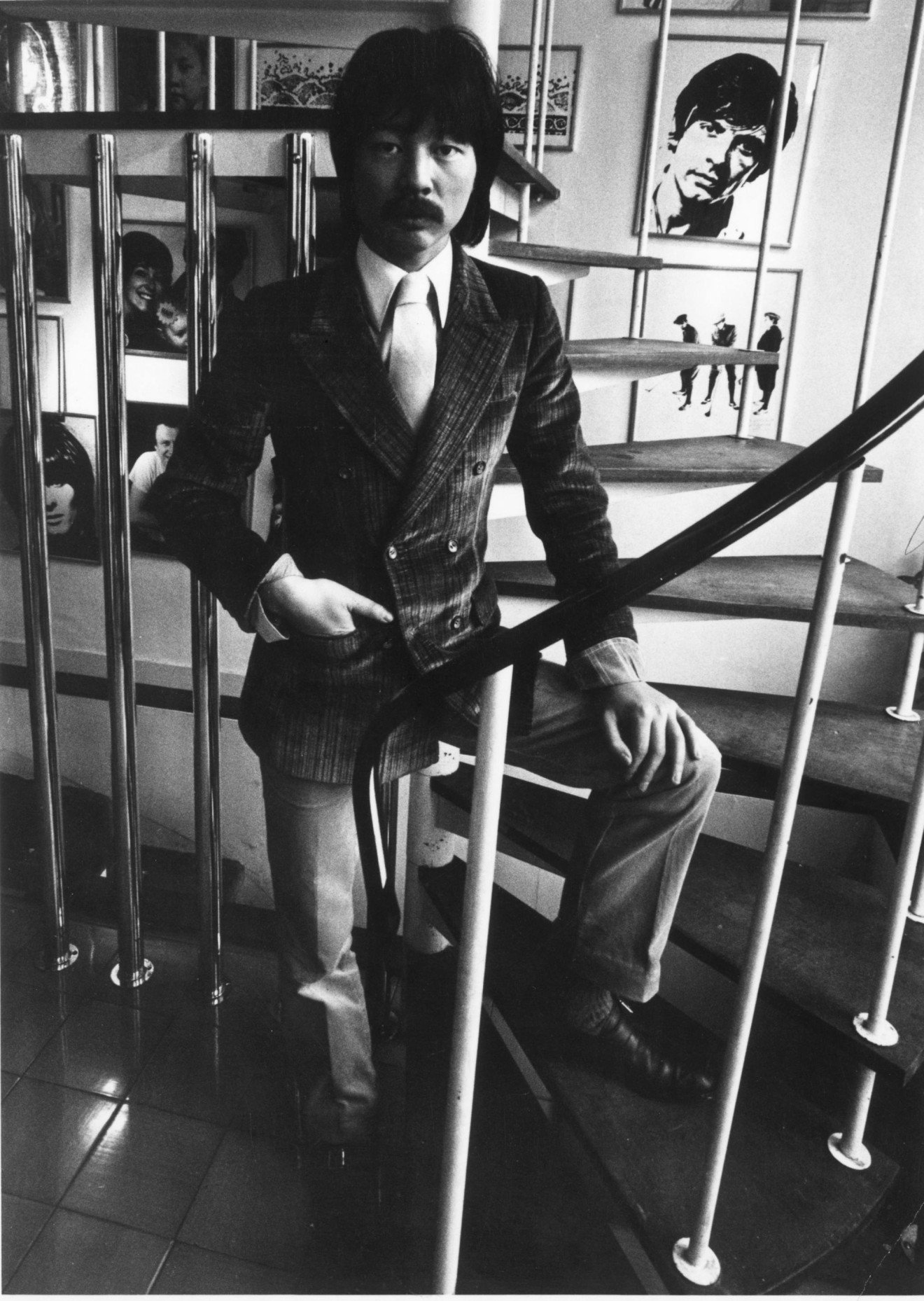 They said Michael Chow was too Chinese to be an artist, so he opened a  restaurant. Look at him now | South China Morning Post, image size:1320x1858