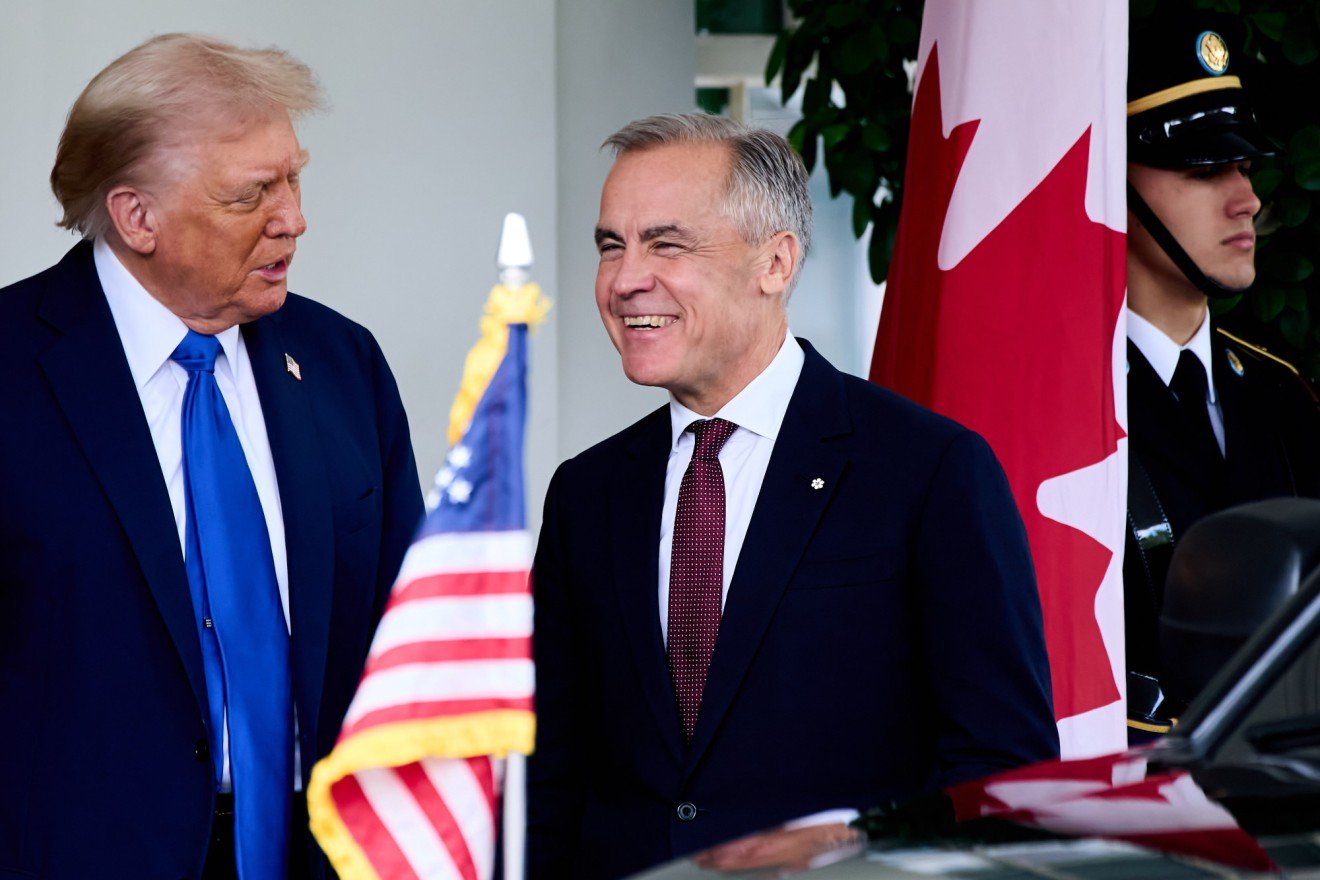 Trump talks up Canada deal chances during PM Carney's visit | South China  Morning Post