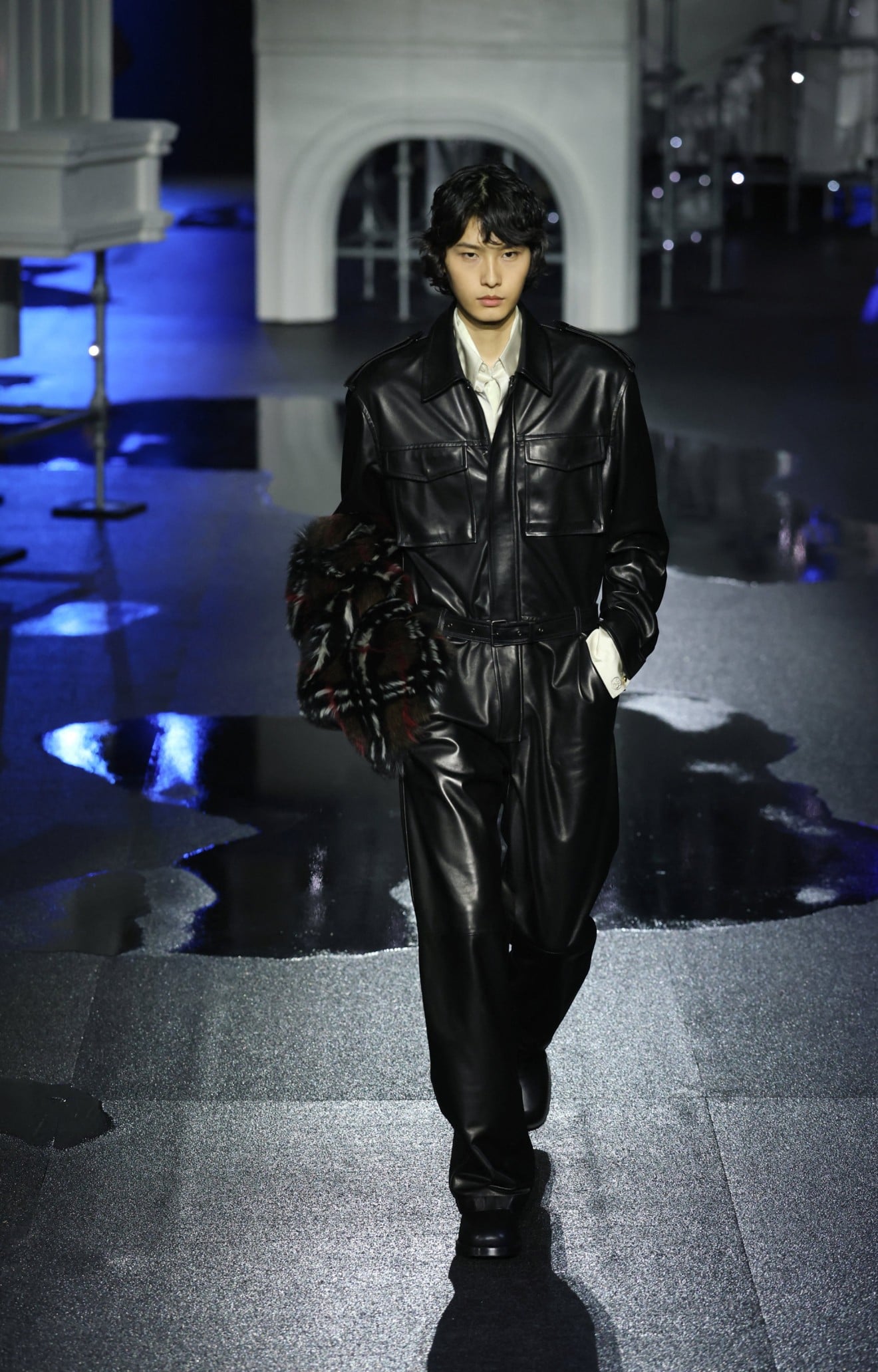 London Fashion Week 2026: Burberry pays a rainy homage to its
