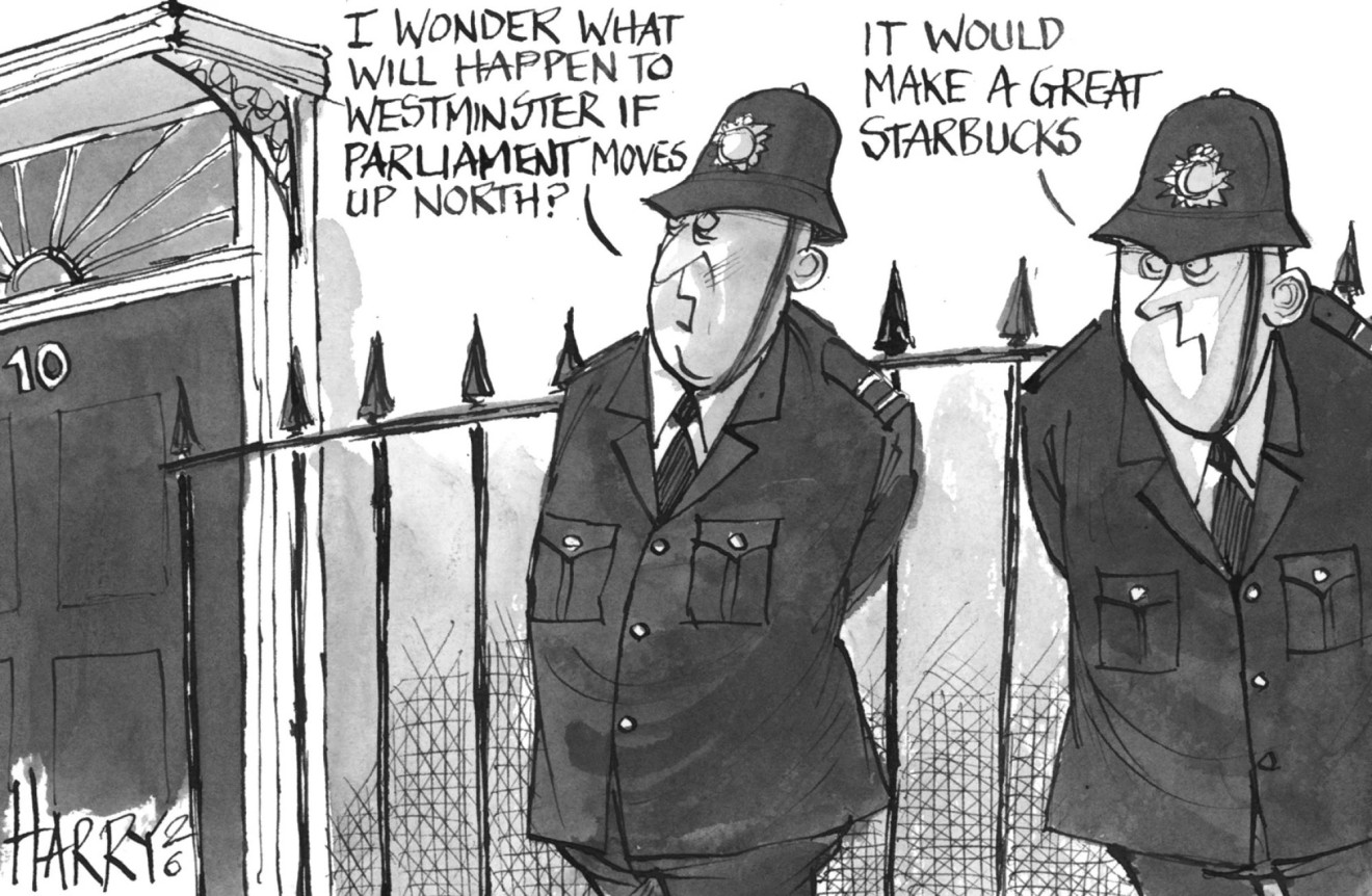Robot surgery, cocaine bust, Hong Kong eats: cartoonist Harry