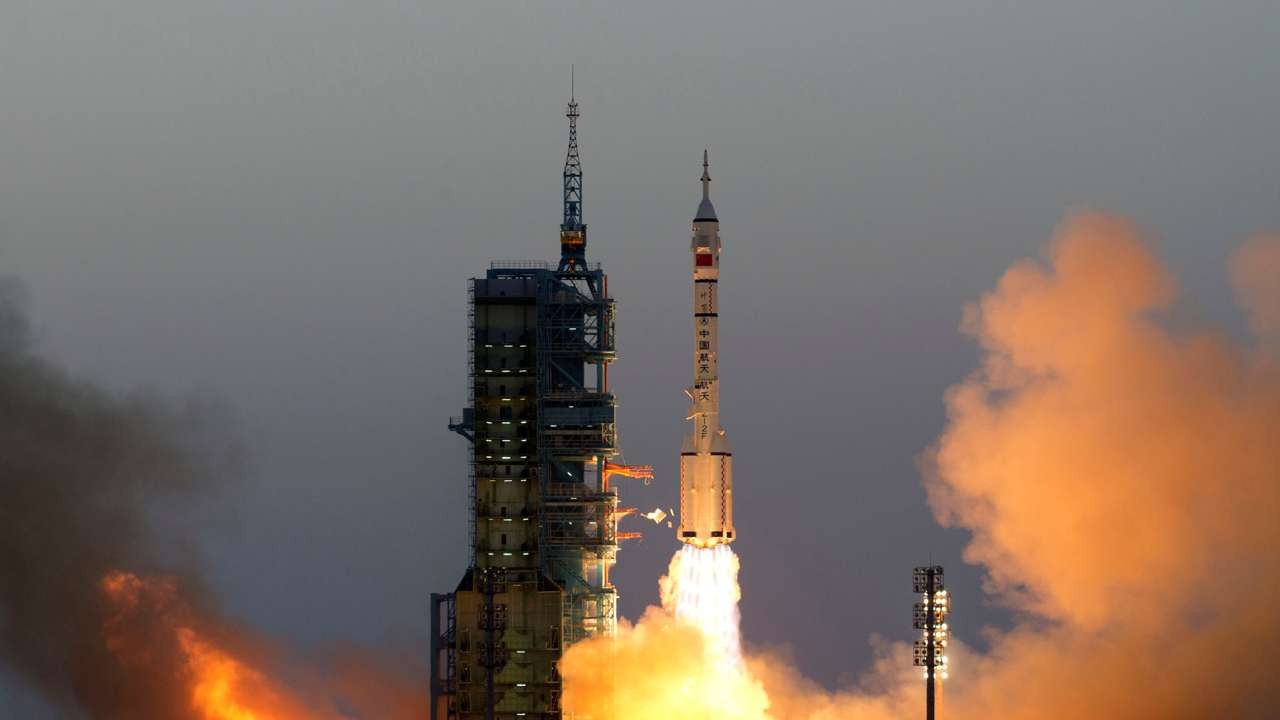 Manned Rocket Launch