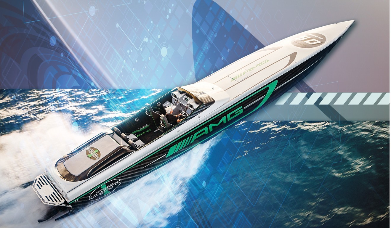 cigarette 50 marauder amg Mercedes-Benz and Cigarette Racing team up on HK$14 million superboat