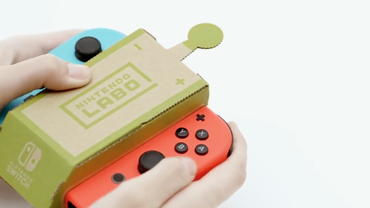 Nintendo's US$70 cardboard Switch accessory Labo causes