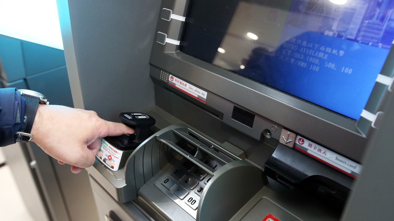 Hong Kong lender banking on finger veins being better than faces for ATM  security | South China Morning Post