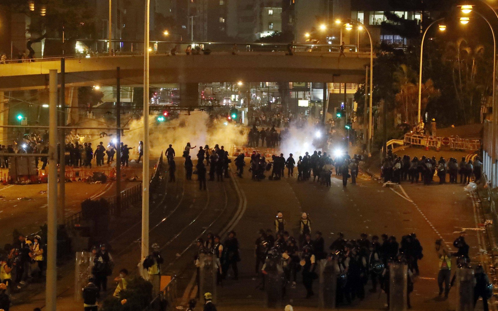 As It Happened Hong Kong Police And Extradition Protesters - 