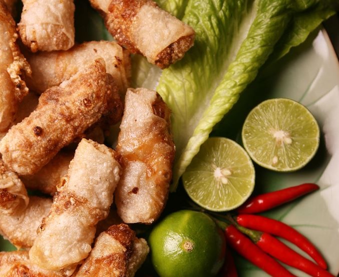 Vietnamese fried spring rolls (chả giò) - Caroline's Cooking