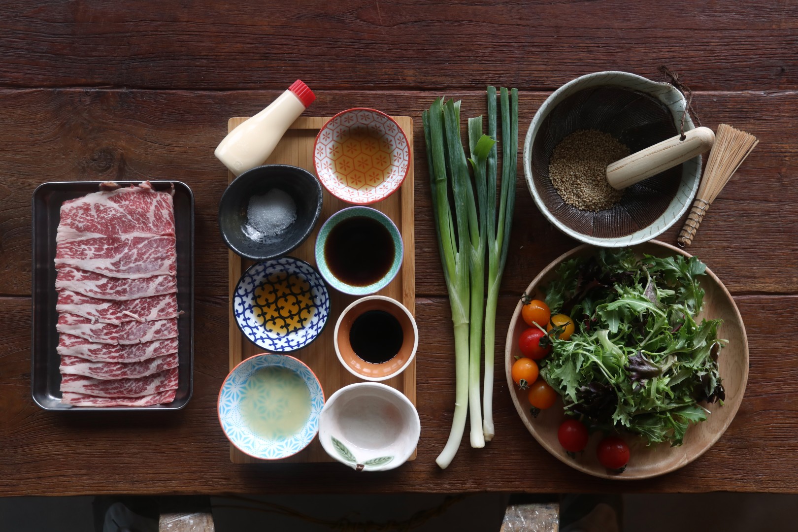 Easy Shabu Shabu Salad With Sesame Dressing Recipe Scmp Cooking