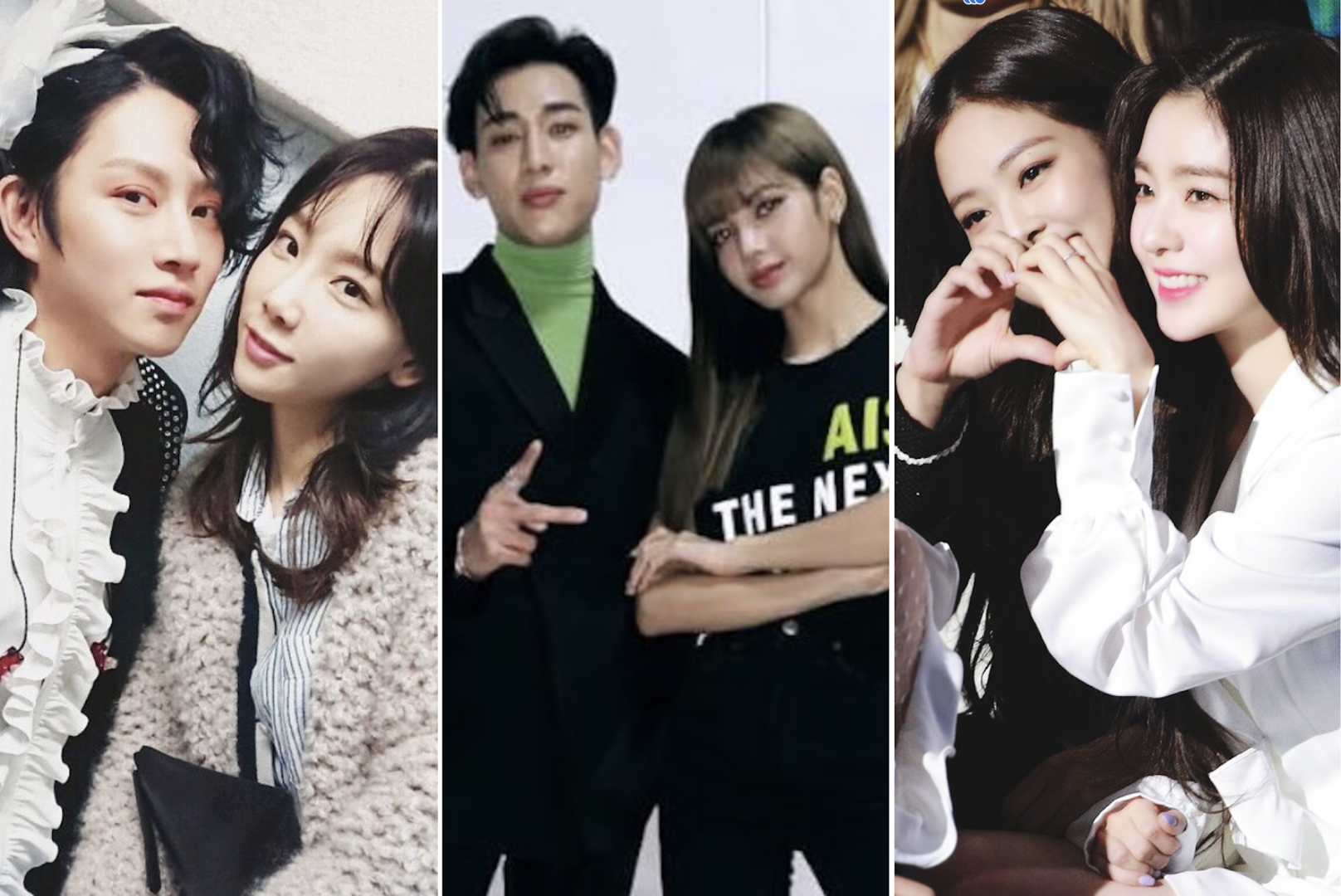 4 K Pop Bffs To Know Bts Jimin Exo S Kai And Shinee S Taemin Are All Part Of The Padding Squad While Blackpink S Jennie Is Friends With Red Velvet S Irene And Lisa Is Tight