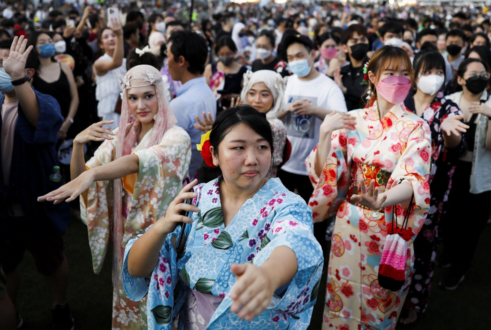 Malaysians throng Japanese Bon Odori dance festival, defy Muslim groups'  call to stay away | South China Morning Post