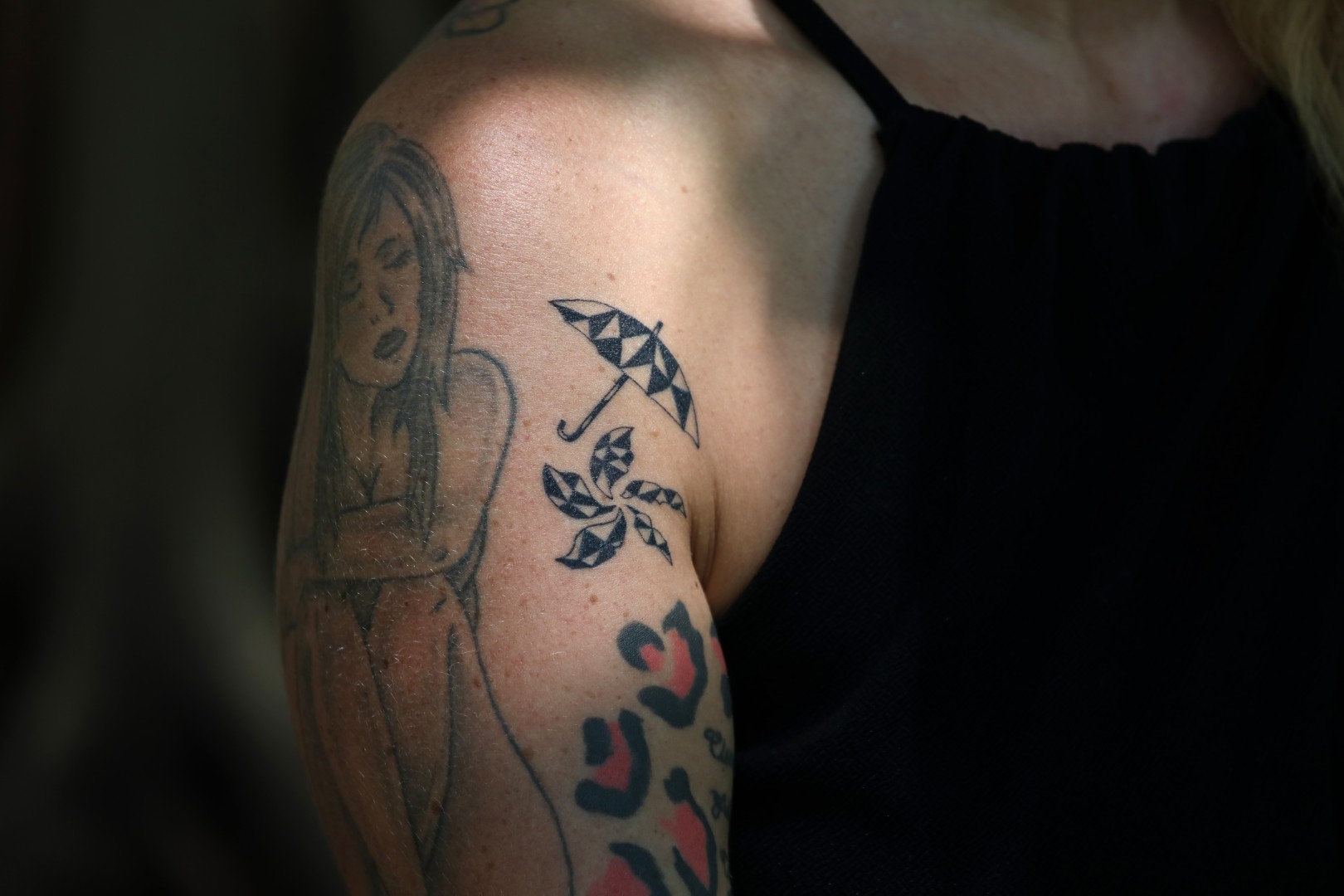 Umbrella Goggles Flag Tattoos Use Symbols Of Hong Kong Protest As Permanent Reminder Of Defiance Passion And Pride South China Morning Post