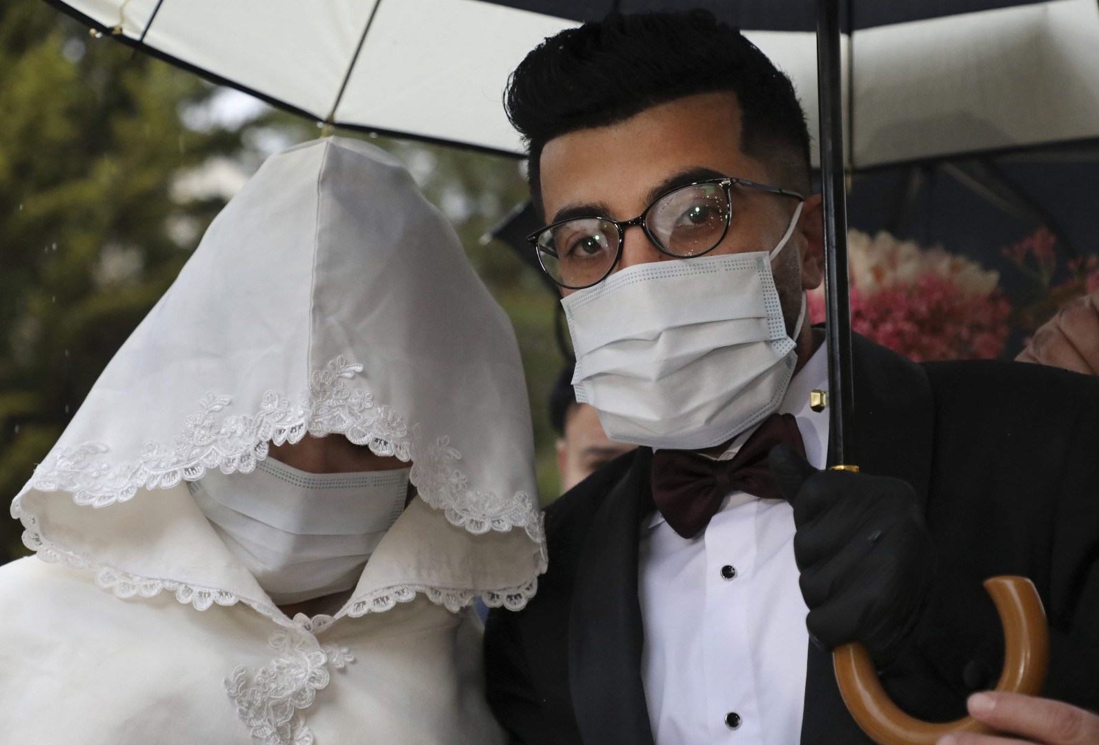 A coronavirus wedding: masks in matching white, no guests beyond family,  and a honeymoon in quarantine | South China Morning Post