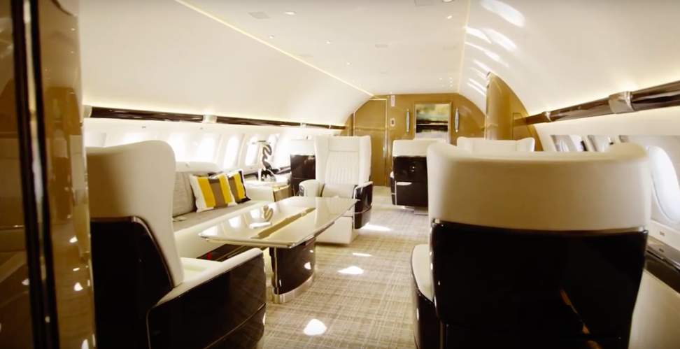 Take A Peek Inside The One Of A Kind Luxury Private Jet Built By One Chinese Billionaire Out Of An Airbus Airliner South China Morning Post