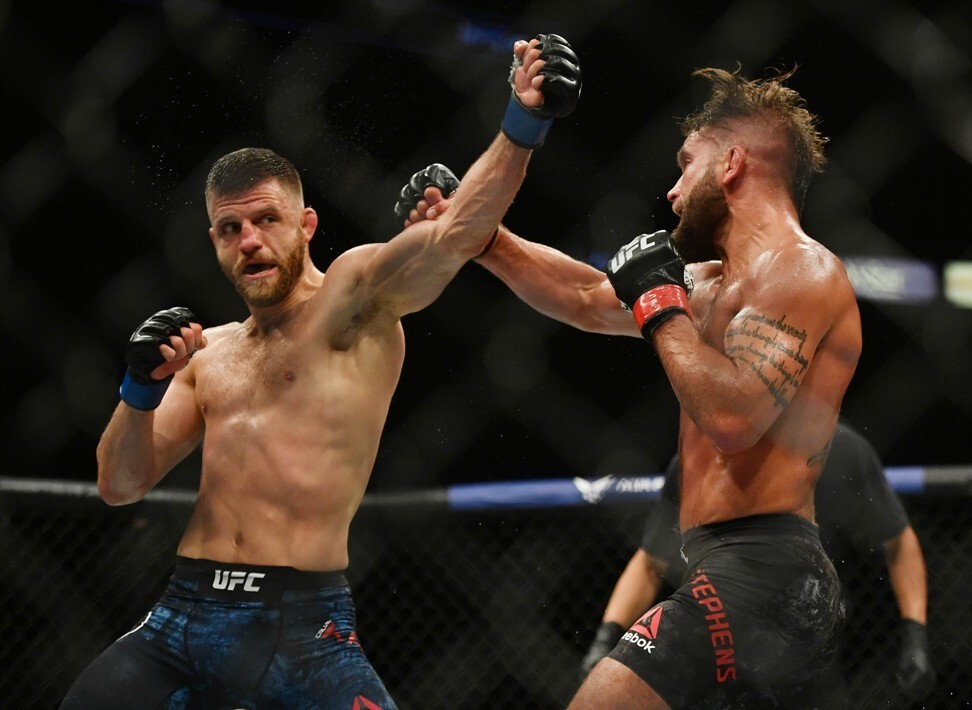 Ufc 249 Calvin Kattar Busts Jeremy Stephens Open In Emphatic Ko Win South China Morning Post