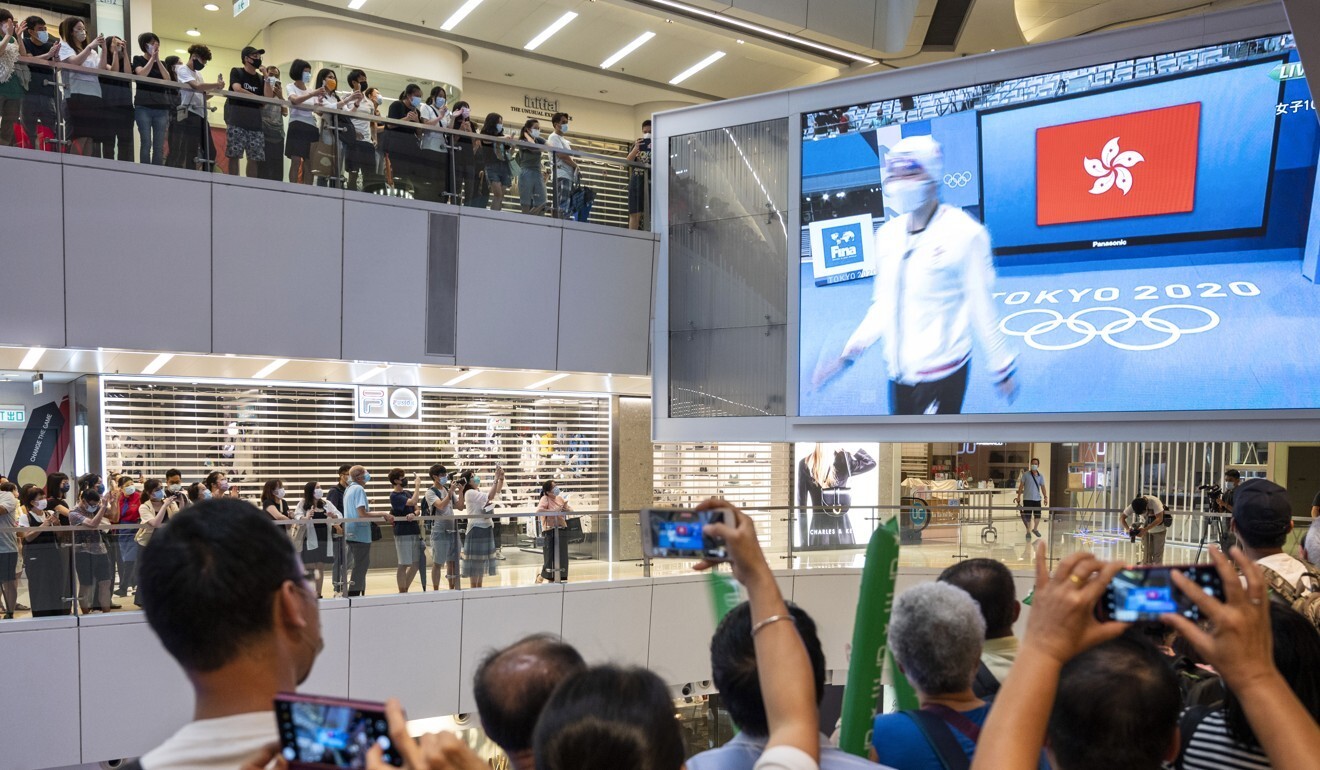 tokyo olympics hong kong on a high as siobhan haughey signs off with second silver south china morning post