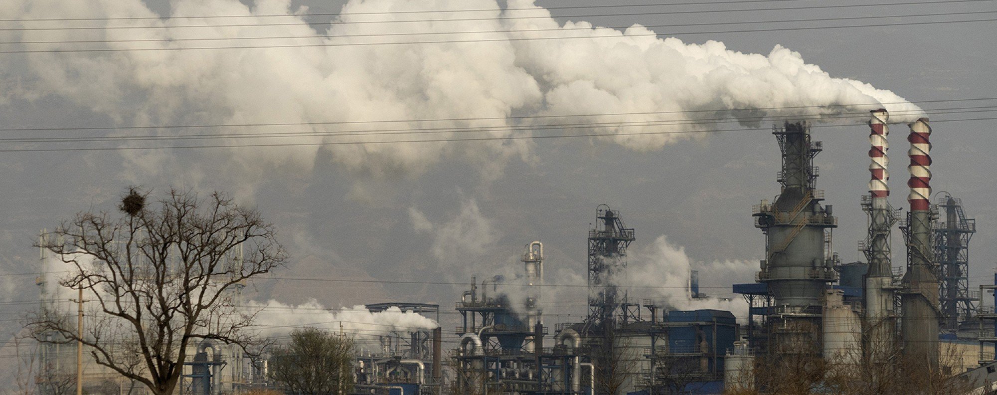 A coal processing plant in Hejin in central China's Shanxi Province. Photo: AP