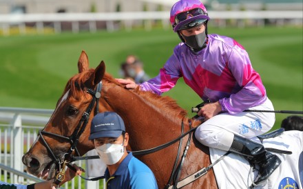 Zac Purton is on the mend after Sunday’s fall in the Hong Kong Sprint. Photos: Kenneth Chan