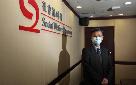 Social Welfare Department director Gordon Leung. Photo: Xiaomei Chen