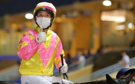 Joao Moreira gives a thumbs up after a recent winner. Photos: Kenneth Chan