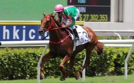 Bundle Of Charm gapping his rivals by nearly five lengths under Zac Purton at Sha Tin on June 25. Photos: Kenneth Chan