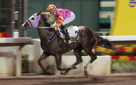 Super Win Dragon cruises to victory under Vincent Ho at Sha Tin on October 26. Photo: Kenneth Chan