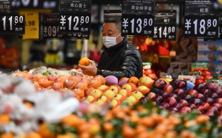 China’s consumer price index (CPI) rose in February by 0.7 per cent, year on year, ending a run of four consecutive months of decline. Photo: AFP