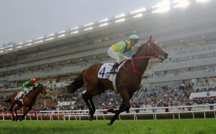Massive Sovereign gets off the mark at the first time of asking in Hong Kong earlier this month. Photo: Kenneth Chan